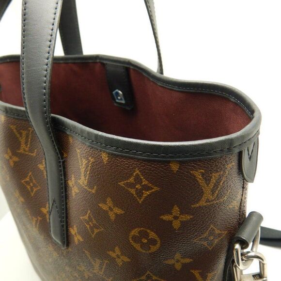 Louis Vuitton Monogram Macassar Davis Brown 2WAY Bag - Picture 5 of 8